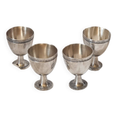 Silver-plated egg cups