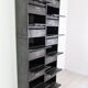 Furniture with valves 20 metal boxes