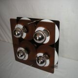 Disco model wall lamp; Oxar from the 70s