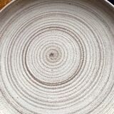 6 glazed stoneware plates, Denmark