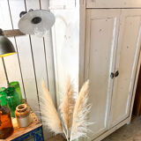 Armoire parisienne patine blanche