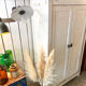 Armoire parisienne patine blanche