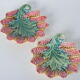 Coupelle forme coquillage en barbotinne