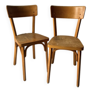 lot de 2 chaises bistrot