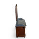 The antique walnut vanity , 19th century