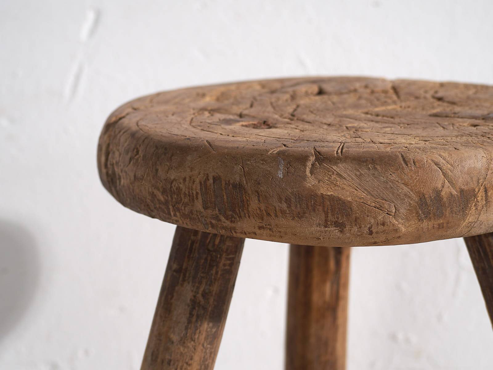 Antique handcrafted stool (c.1900)