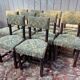 Série de 10 chaises de style Louis XIII
