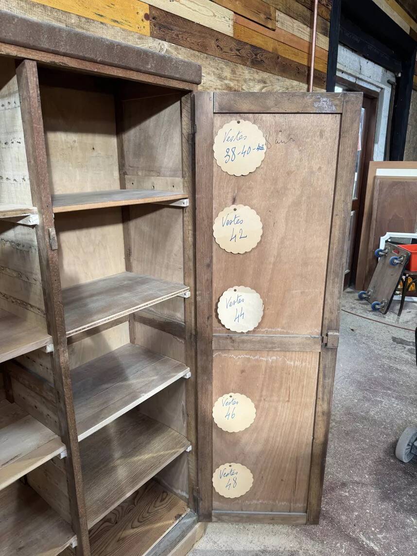 1940 Shop Cabinet - Oak - Authentic Trade Furniture