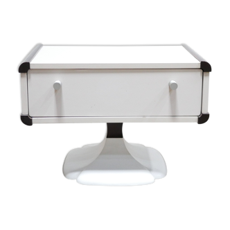White vintage bedside published by Gautier