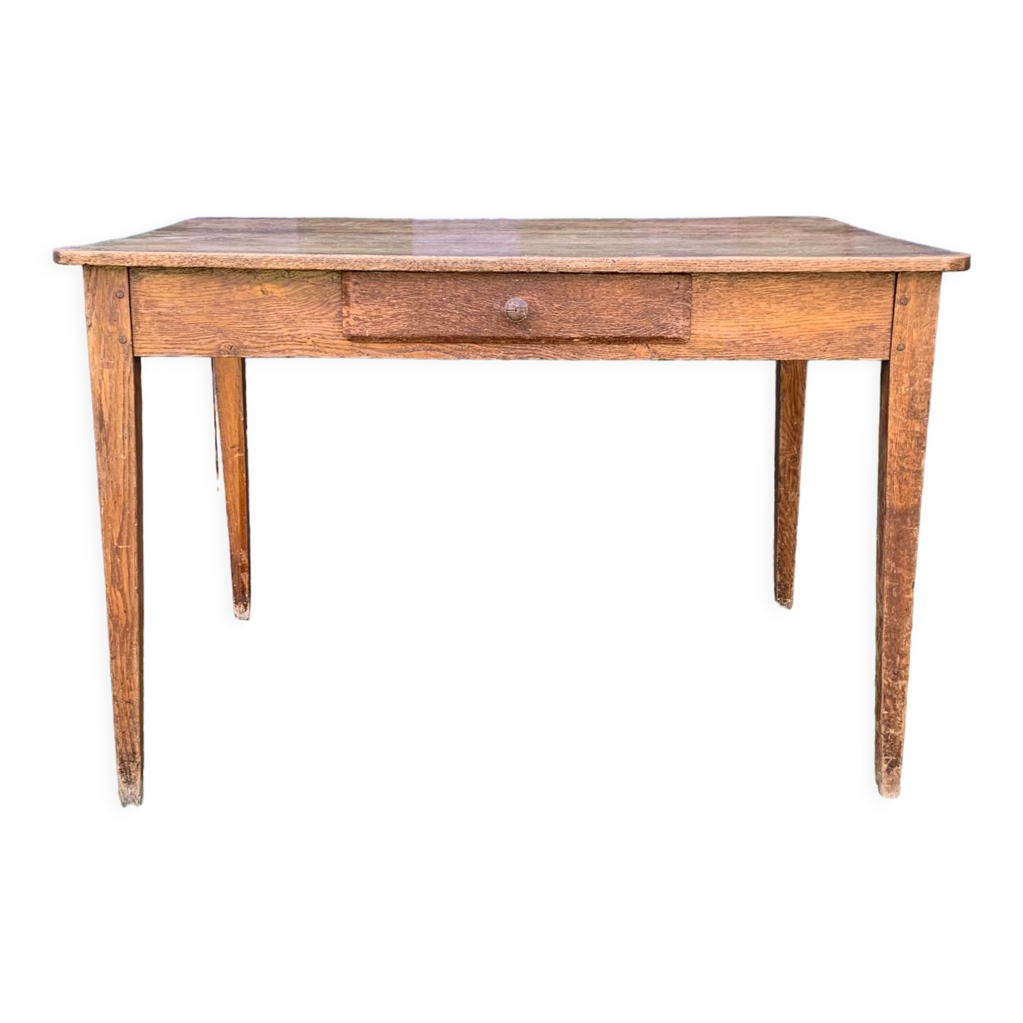 Oak farmhouse table