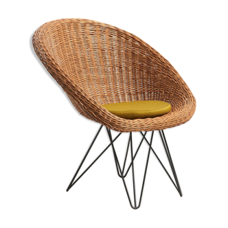 Armchair by Teun Velthuizen for Urotan, Netherlands 1950