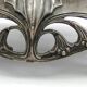 Art Nouveau figural centerpiece, silver-plated pewter, WMF, Germany, early 20th century