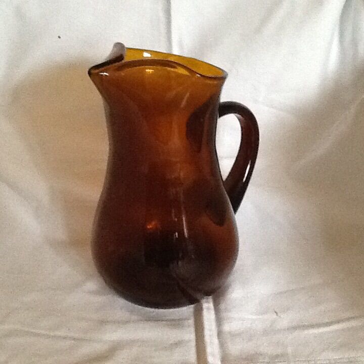 Glass pitcher