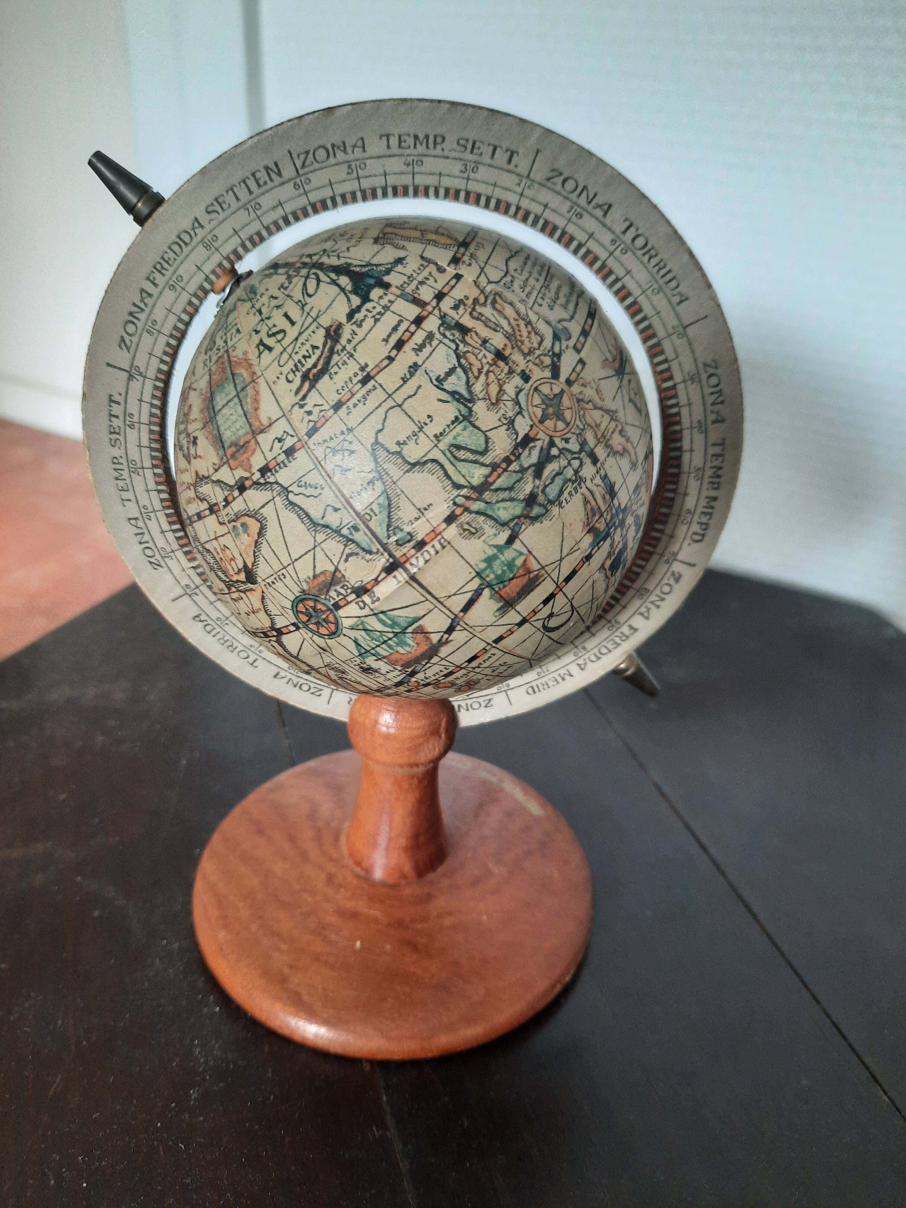 Vintage globe