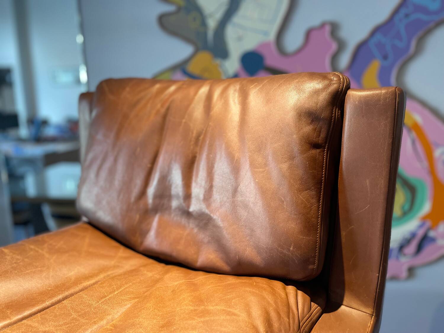Mid century DS-201 leather armchair by Robert Haussmann for De Sede - Switzerland 1957