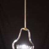 Elegant Art Decò Barovier and Toso Chandelier, 1940s