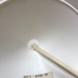 White metal pendant light