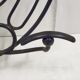 Vintage plant-bearing mirror in art nouveau style