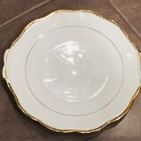 Golden dessert service with fine gold porcelain from Royal ADP