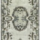 Handmade contemporary oriental 1970s 200 cm x 314 cm grey carpet