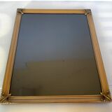 Old fleur-de-lys metal frame