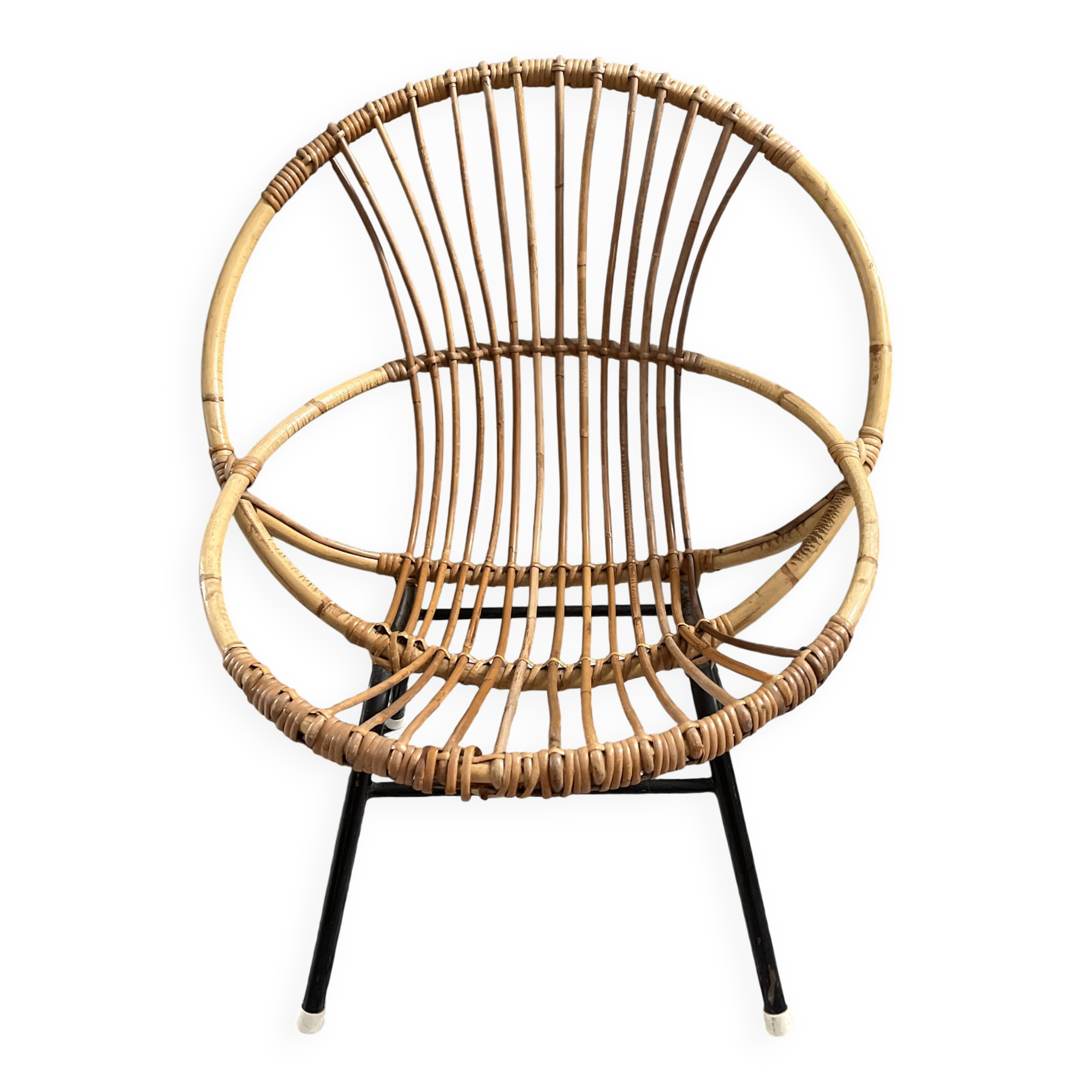 Children's rattan armchair