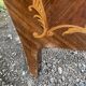 Secretary louis XV curved, varnish Martin, marquetry