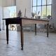 Bistro farmhouse table cherry wood turned legs 180cm