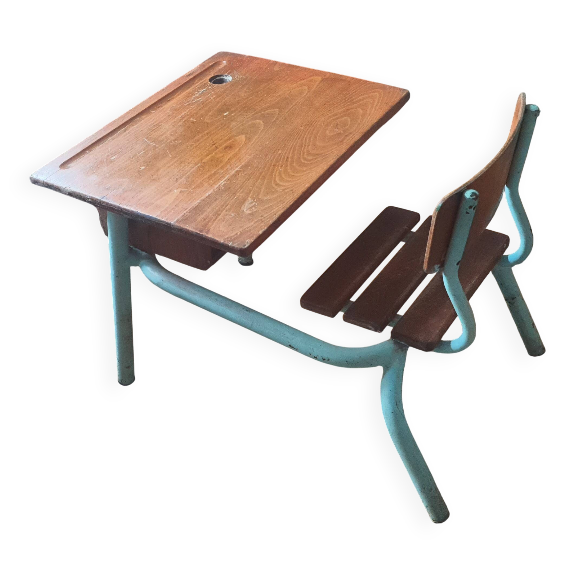 vintage school desk