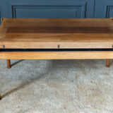 Scandinavian coffee table Smorrebrod with extendable system