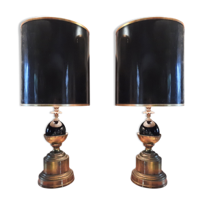paire de lampes des années