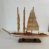 Model wooden boat