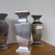 Set 4 vases en fonte d’aluminium