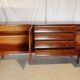 Enfilade scandinave en teck et palissandre