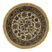 Turkish Handknotted Wool Oushak Rug 86 cm x 86 cm