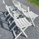 6 chaises  jardin vntage 60 70 R Gleizes