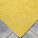 Vintage Mustard Yellow Kilim Rug,Large Turkish Woven Wool Carpet,302x410 Cm