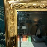 Authentieke Deknudt Wandspiegel (België) - Verguld - 122 cm