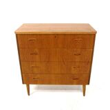 Scandinavian teak chest of drawers, Sweden, 1960
