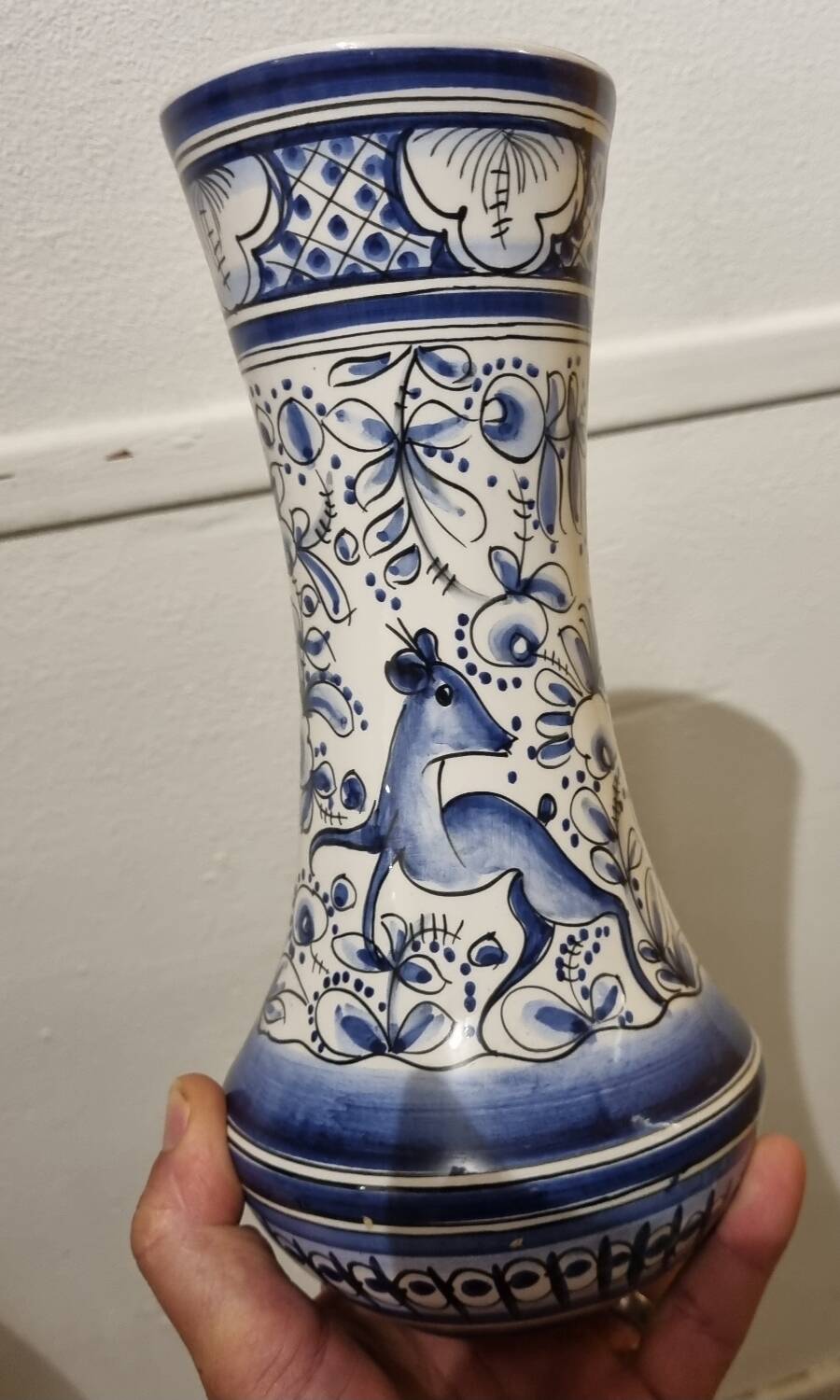 Ceramic vase from Portugal