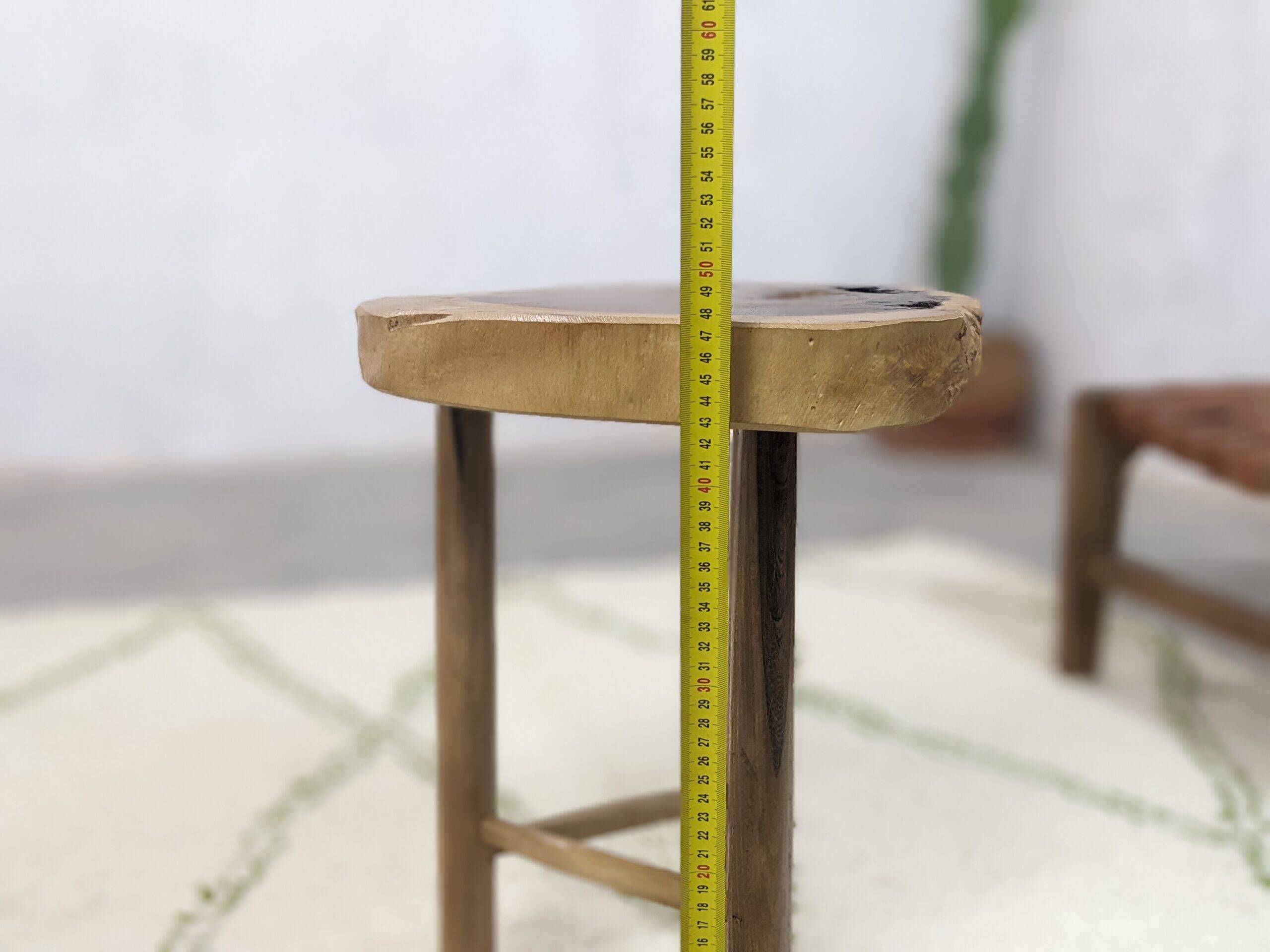 Walnut wood table