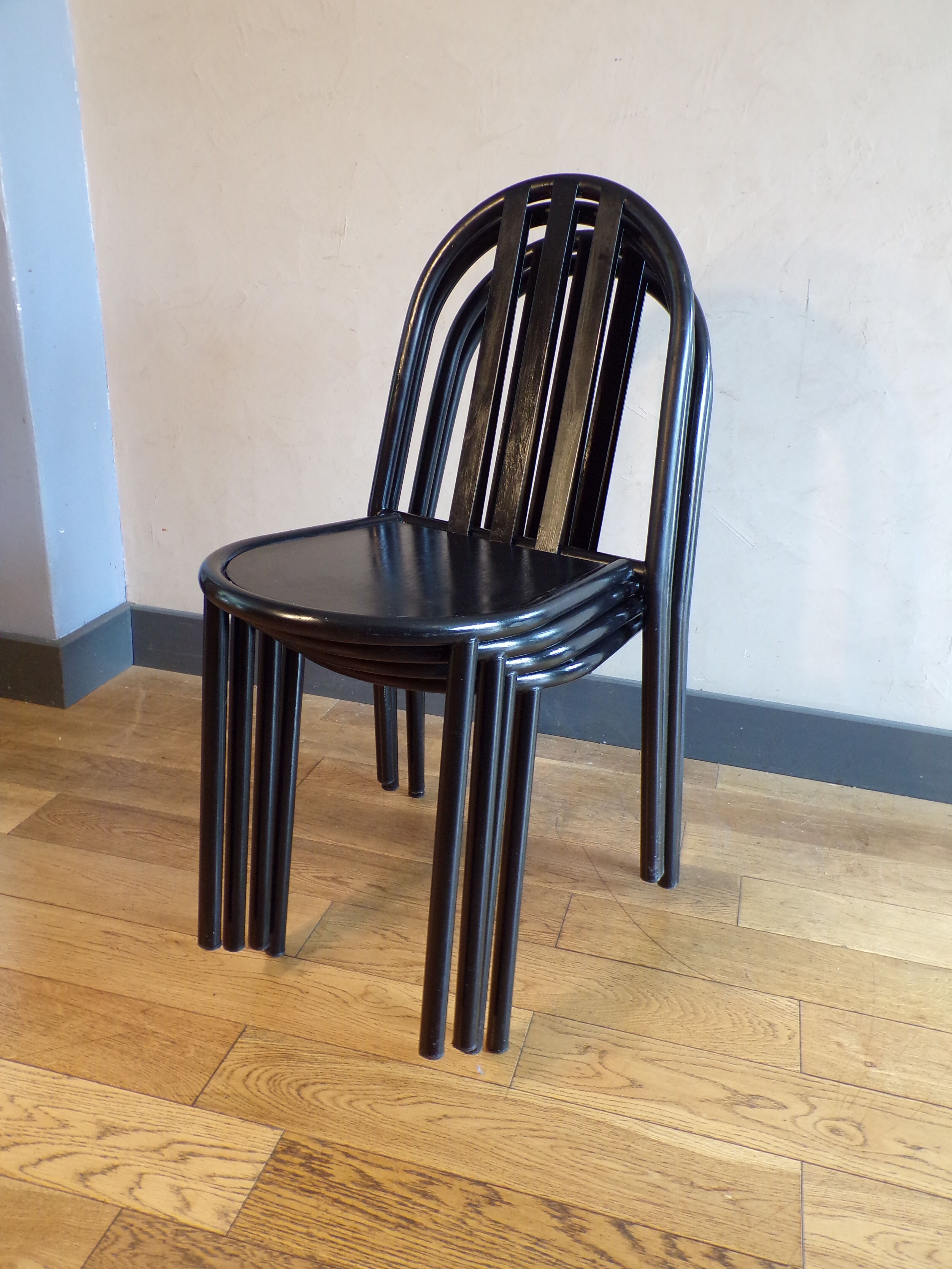 Set 4 chairs Mallet Stevens Villa Cavrois