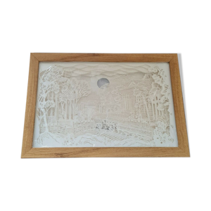 Lampe d'art de sculpture