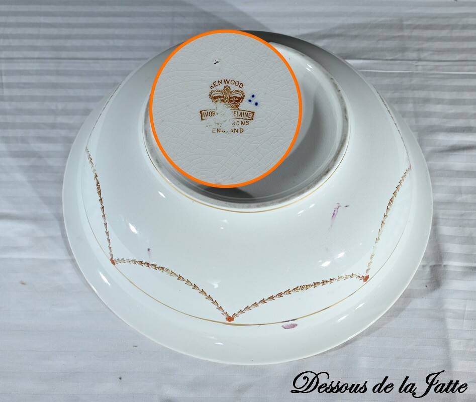 Sampson Hancock & Sons Fine Porcelain Set, Art Nouveau period, England – 1900