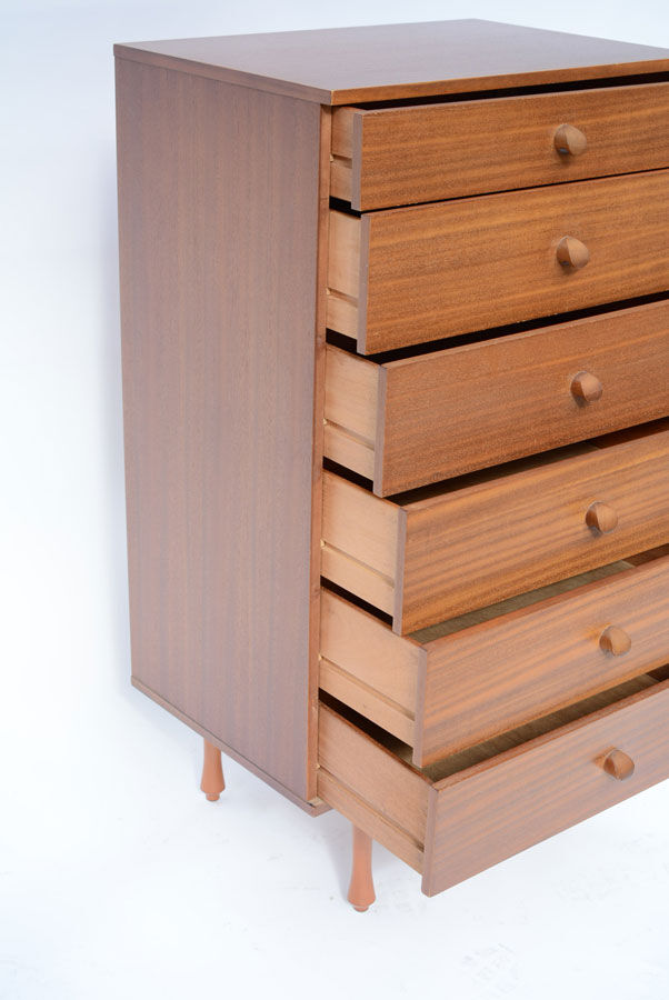 Scandinavian high chest of drawers