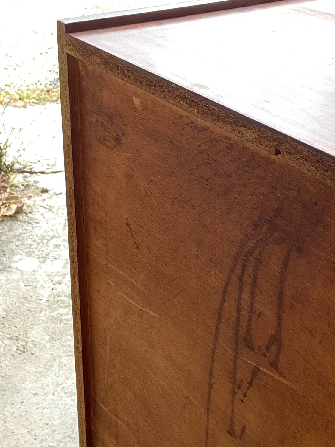 Bahut portes coulissantes années 50