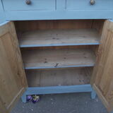 Parisian buffet in painted pine