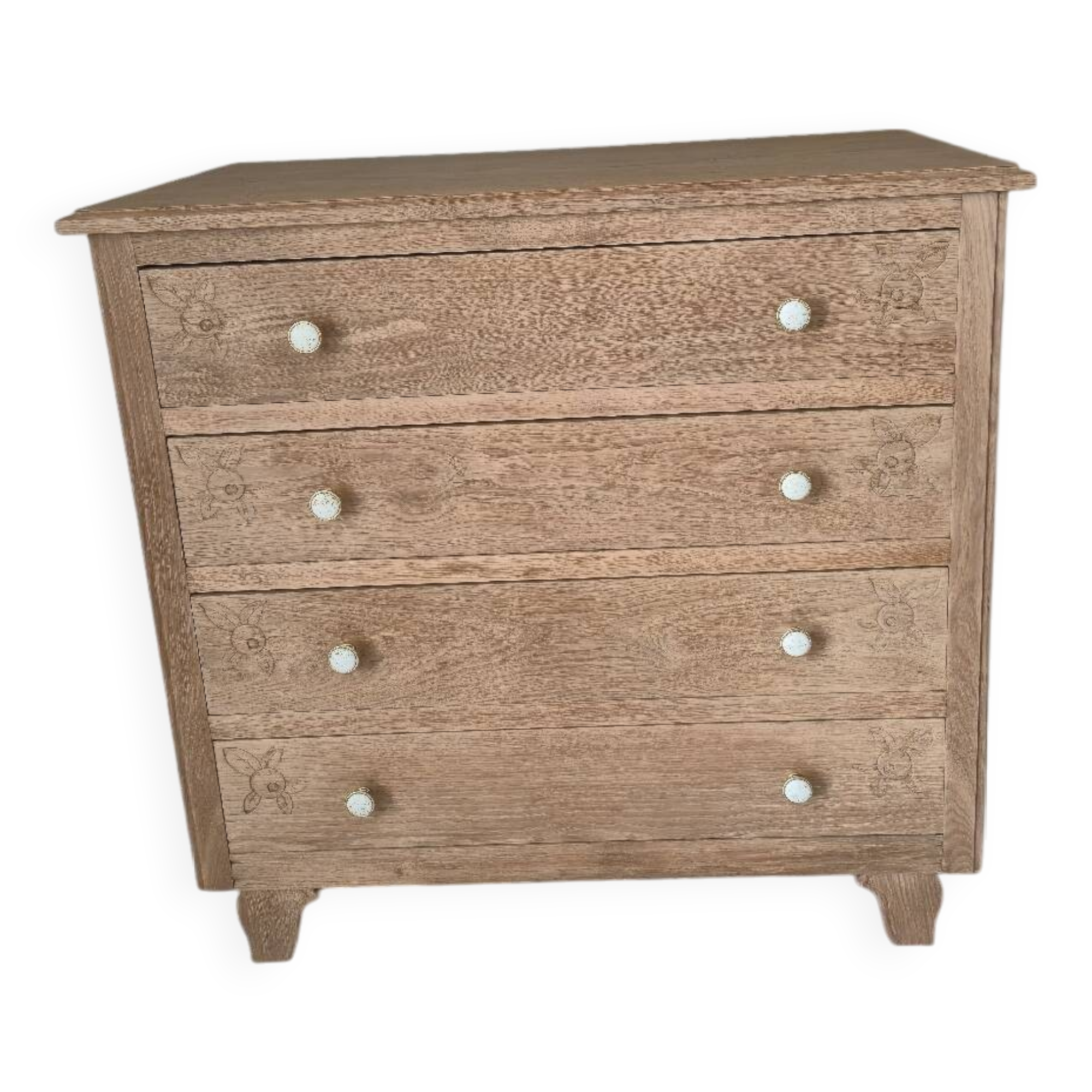 Commode 4 tiroirs années 1900