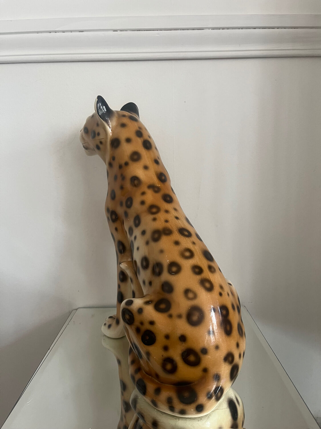 Vintage ceramic panther