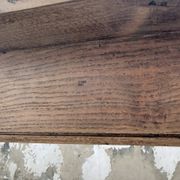 Solid oak farmhouse table with extensions (190-280cm) 1950